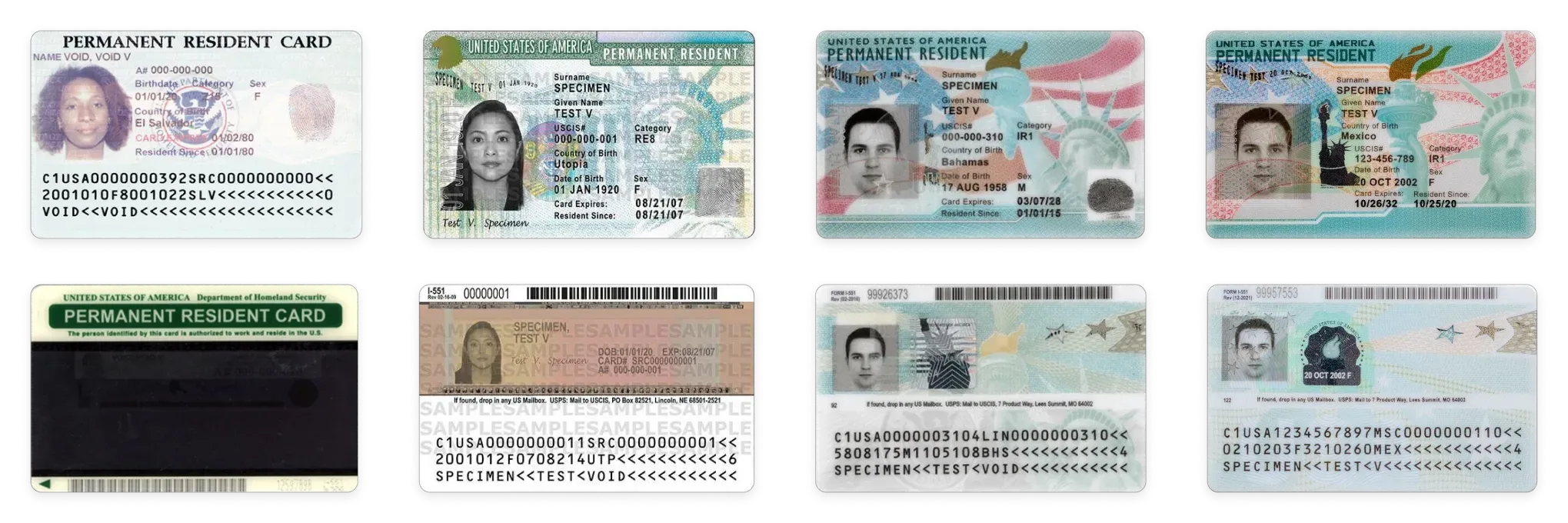 American Permanent Residence Permit (Green Card)