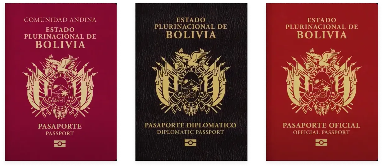 types of bolivian passport.webp